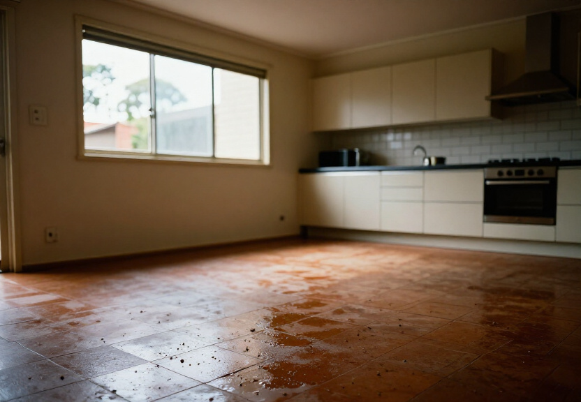 Spider nest removal in a coastal home
